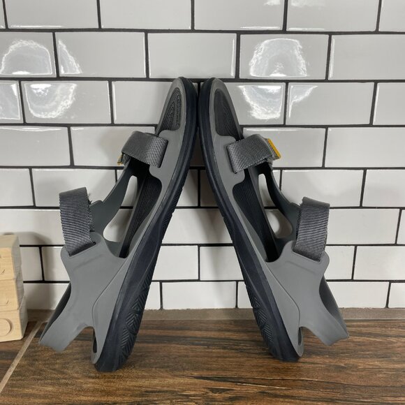 CROCS Swiftwater Expedition Mens Size 12 Shoes Gray Black Adventure Sandals - Picture 8 of 16